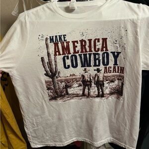 Youth XL Make America Cowboy Again